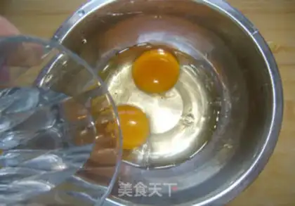 Make Eggs and dates step 2