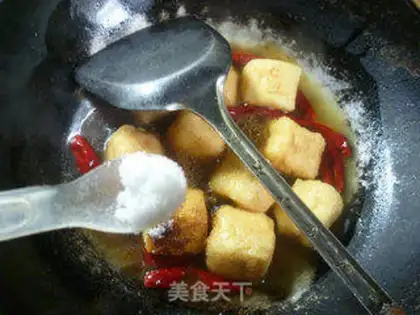 Make Hot tofu step 7