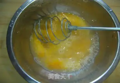 Make Eggs and dates step 3