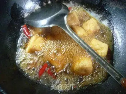 Make Hot tofu step 9