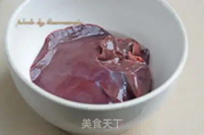 Make Pork liver powder soup step 0