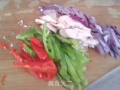 Make Spicy noodles step 1