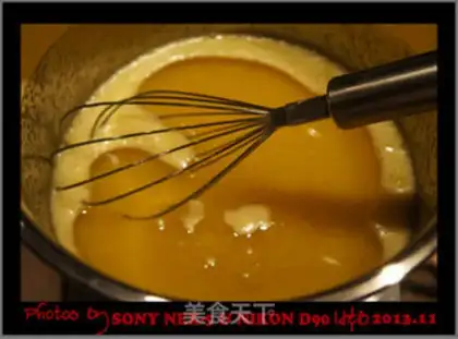 Make Coffee maple almond marfin step 4