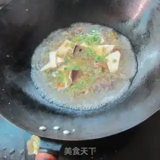 Make Pig blood tofu soup step 6