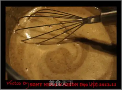 Make Coffee maple almond marfin step 8