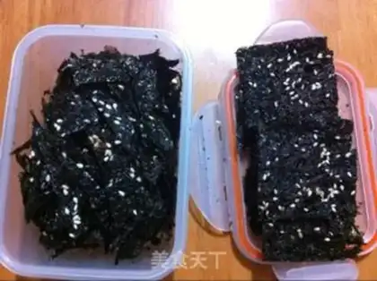 Make Eggs mixed with a chrysanthemum step 1