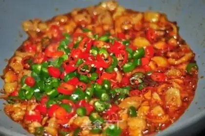 Make The hot, hot chicken step 6