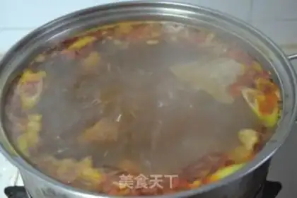 Make Red beef noodles step 16
