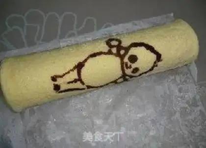 Make A salad pine roll step 15