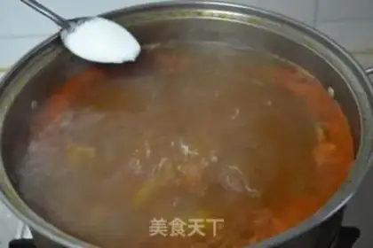 Make Red beef noodles step 17
