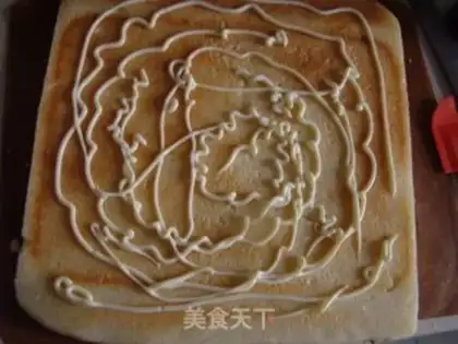 Make A salad sauce pine roll step 8