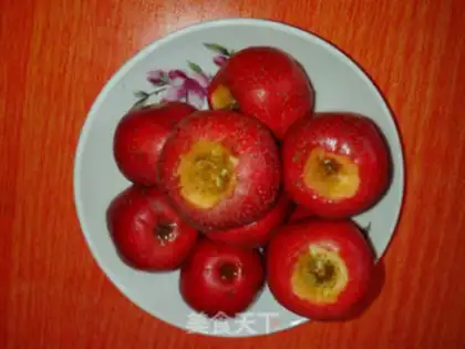 Make Double fruit stew, snow Lotus step 2