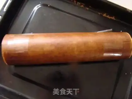 Make A salad sauce pine roll step 10