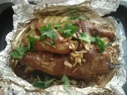 Make Paper chicken step 9