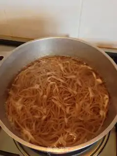 Make Cold noodles step 1