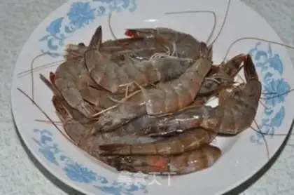 Make Cheese juice and back shrimp step 0