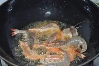 Make Cheese juice and back shrimp step 3