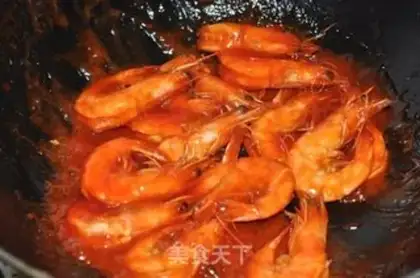 Make Cheese juice and back shrimp step 6