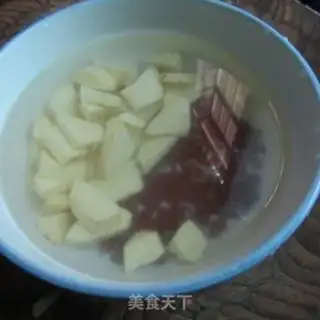 Make Red bean melon step 1