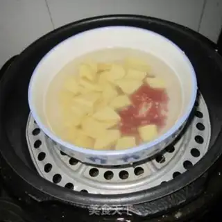 Make Red bean melon step 2