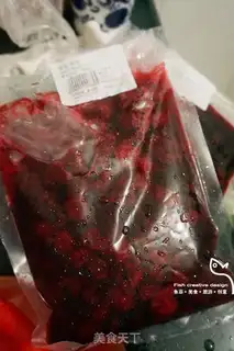 Make Cherry shrimp raspberry salad step 0