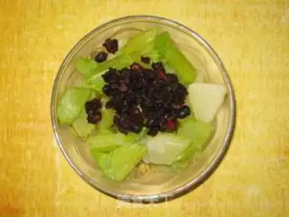 Make The bean drums mixed with the celery step 5