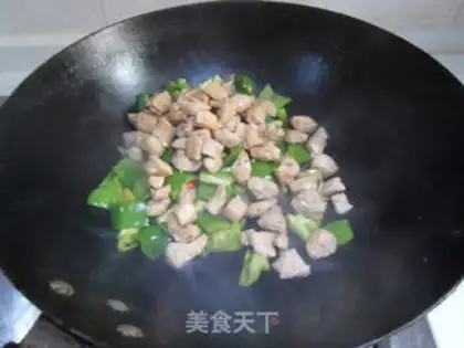Make Pyramid fried chicken step 7