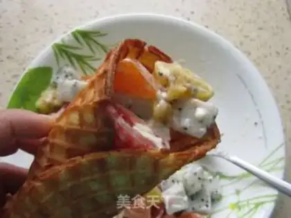 Make Cream fruit salad step 14