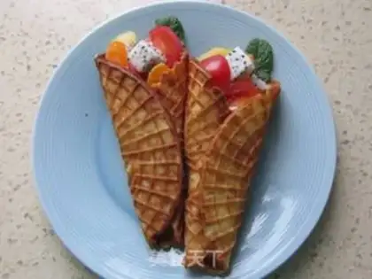 Make Cream fruit salad step 15