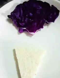 Make Vegetable ice cream sandwich step 2