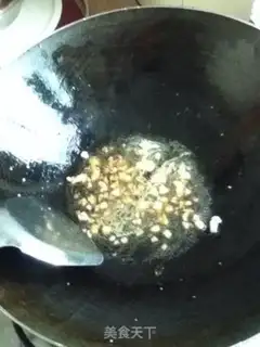 Make Salt fish eggplant step 3
