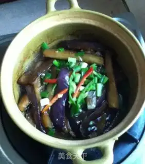 Make Salt fish eggplant step 6