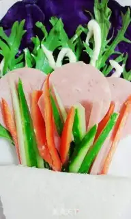 Make Vegetable ice cream sandwich step 6