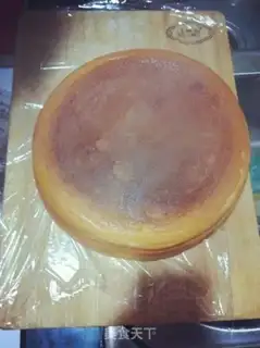 Make Almond fruit cream cake step 10