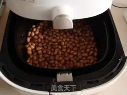 Make Fried peanuts and fries step 4