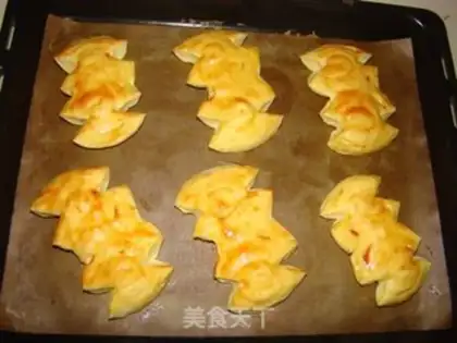 Make Gold and yellow salad bread step 12