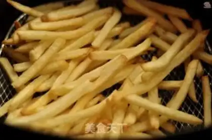 Make Fried peanuts and fries step 10