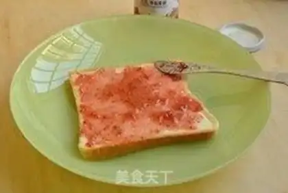 Make A jam sandwich step 1