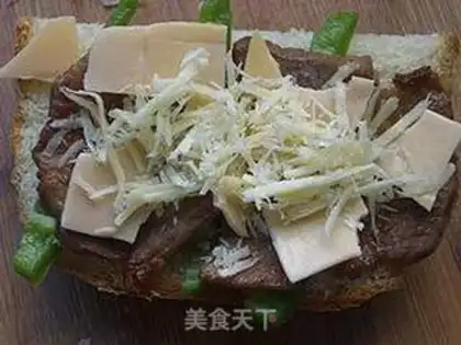 Make Barbecue toast step 7