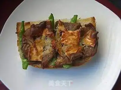 Make Barbecue toast step 8