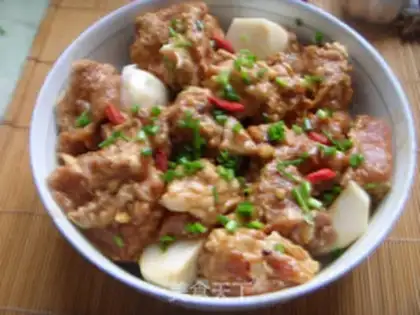 Make Potato steaming ribs step 1