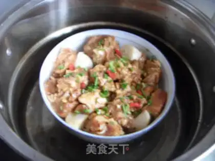 Make Potato steaming ribs step 2