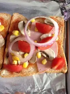 Make Toast pizza step 4