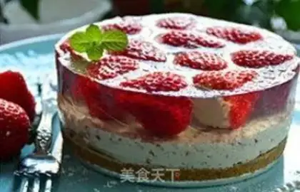 Make Strawberry Moose step 20