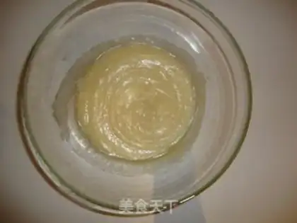 Make Peanut peaches step 1