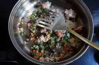 Make Autumn mushrooms, salted water step 4