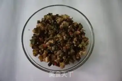 Make Autumn mushrooms, salted water step 5
