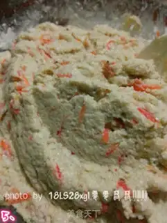 Make Carrots, bean slag step 4