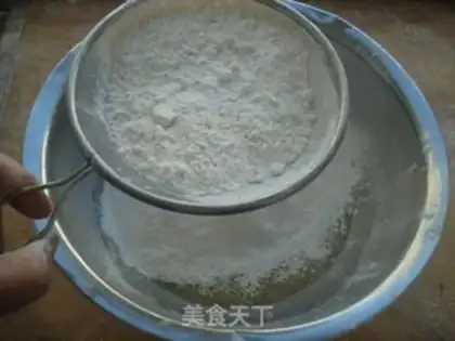 Make Sesame eggs step 2