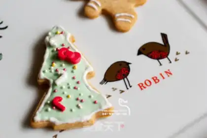 Make Christmas gingercake step 7